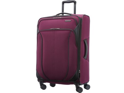 American Tourister 4 Kix 2.0 27.75 Suitcase, 4-Wheeled Spinner, Purple Orchid (142353-2011)