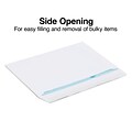 Staples® Wove Side-Opening QuickStrip Booklet Envelopes, 6 x 9, White, 250/Box