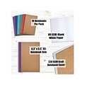 Better Office Customizable Notebook, 5.5 x 8.3, 30 Sheets, Kraft, 10/Pack (25030-10PK)