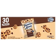 Famous Amos Wonders From the World Belgian Chocolate Cookies, 1 oz., 30/Carton (FEU06101)