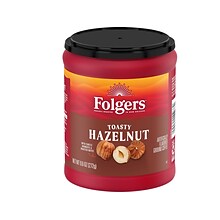 Folgers Toasty Hazelnut Ground Coffee, 9.6 oz. (2550011037)