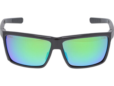 MCR Safety Swagger SR2 Safety Glasses, Green Mirror Lens (SR22BGZ)