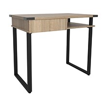 Safco Mirella SOHO 36W Table Desk with Drawer, Sand Dune (5512SDD)