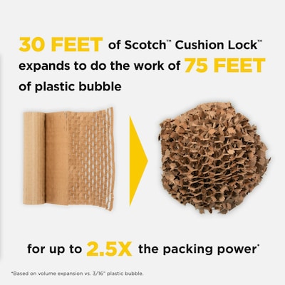 Scotch™ Cushion Lock™ Protective Wrap Dispenser, 15.43" x 7.22" x 11.96" (PCW-121000-D)