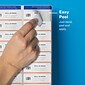 Avery Easy Peel Laser Address Labels, 1" x 2-5/8", Clear, 30 Labels/Sheet, 50 Sheets/Box (5660)