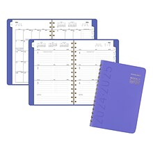 2024-2025 AT-A-GLANCE Contemporary 5 x 8 Academic Weekly & Monthly Planner, Purple (70-101X-18-25)