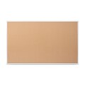 Quill Brand® Standard Durable Cork Bulletin Board, Aluminum Frame, 5W x 3H (28316-CC)