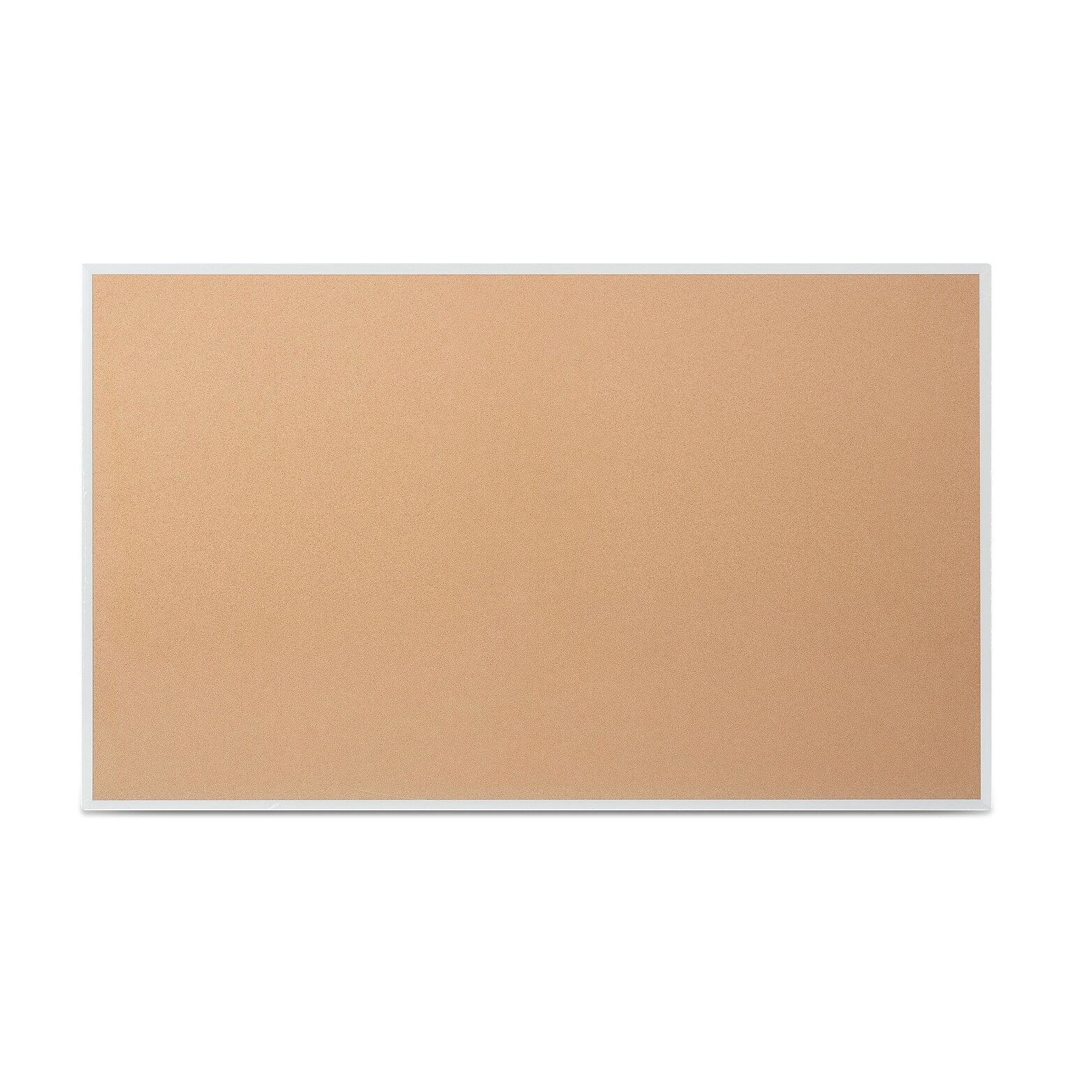 Quill Brand® Standard Durable Cork Bulletin Board, Aluminum Frame, 5W x 3H (28316-CC)