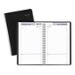 2024 AT-A-GLANCE DayMinder 5" x 8" Daily Appointment Book, Black (G100-00-24)