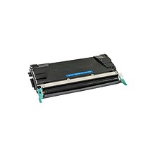 Clover Imaging Group Remanufactured Cyan Standard Yield Toner Cartridge Replacement for Lexmark C746