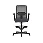 HON Ignition 2.0 ReActiv Back Vinyl Task Chair with Lumbar Support and Footrest, Black (HITSRA.S0.F.H.0S.SX23.BL.SB.T)