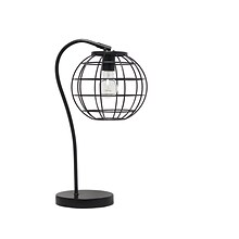 Lalia Home Studio Loft Table Lamp, Matte Black (LHT-5061-BK)