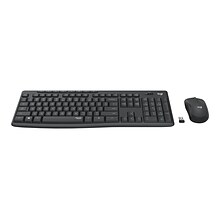 Logitech MK295 Silent Wireless Keyboard and Optical Mouse Combo, Graphite (920-009782)