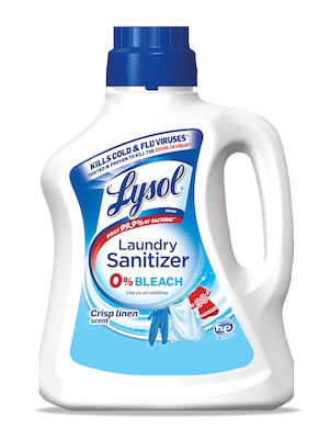Lysol Laundry Sanitizer, Crisp Linen, 90 oz. (RAC95872EA)