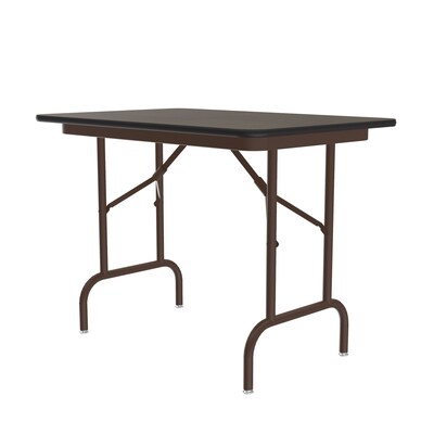 Correll Folding Table, 48x24 , Walnut (CF2448TFK-01)