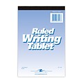Roaring Spring Paper Products Notepad, 6 x 9, Wide Ruled, White, 100 Sheets/Pad, 48 Pads/Case (630