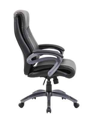 Boss Double Layer Executive Chair, Black (B8661)