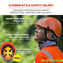 8974-MIPS  Orange Class E Safety Helmet with MIPS