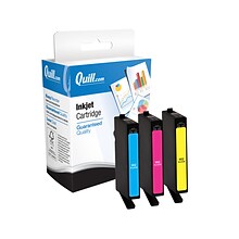 Quill Brand® Remanufactured C/M/Y Standard Yield Inkjet Cartridge Replacement for HP 902, 3/Pack (T0