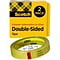 Scotch Permanent Double Sided Tape Refill, 3/4 x 36 yds., Clear, 2/Pack (665-2P34-36)
