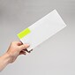 JAM Paper Laser/Inkjet Address Labels, 1" x 2 5/8", Neon Yellow, 30 Labels/Sheet, 4 Sheets/Pack (354328008)