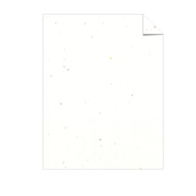 Astrobrights 65 lb. Cardstock Paper, 8.5 x 11, Stardust White, 250 Sheets/Pack (21408/22401)
