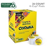 Cafe Bustelo 100% Colombian Coffee Keurig® K-Cup® Pods, Medium Roast, 24/Box (6107)