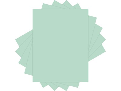 Lettermark Colors 30% Recycled Colored Paper, 20 lbs., 8.5 x 11, Green, 500 Sheets/Ream (94304)