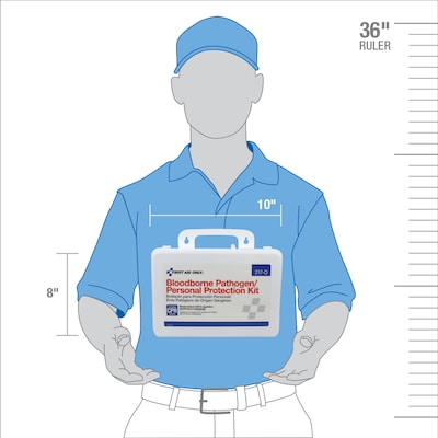 First Aid Only 25-Piece Bloodborne Pathogen Spill Kit (217-O)