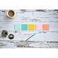 Post-it Sticky Notes, 4 x 6 in., 5 Pads, 100 Sheets/Pad, Lined, The Original Post-it Note, Beachside Café Collection