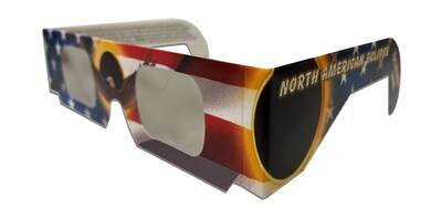 American Paper Optics Safe Solar Eclipse Glasses, ISO 12312-2 Certified, 50 Pairs (EC2024XX)