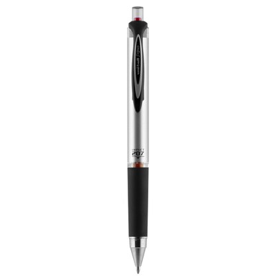 uniball 207 Impact Retractable Gel Pens, Bold Point, 1.0mm, Red Ink (65872)