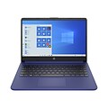 HP 14 Touchscreen Laptop, Intel Celeron, 4GB Memory, 64 GB eMMC, Windows 10, Indigo Blue (47X80UA#A