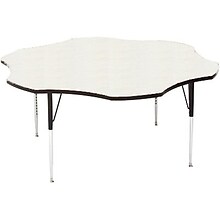 Correll Flower-Shaped White Table