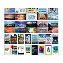 Better Office Encouragement Cards, 2 x 3.5, Assorted Colors, 60/Pack (64551-60PK)