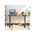 FlexiSpot E7 55W Electric Adjustable Standing Desk, Black (E7BR5528B)