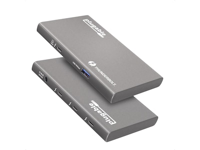 Plugable USB4 Hub, Silver  (USB4-HUB3A)