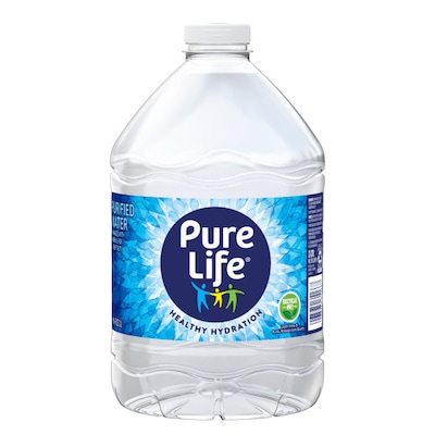 Pure Life Purified Water, 101.4 fl. oz., 6 Bottles/Pack (12386172)