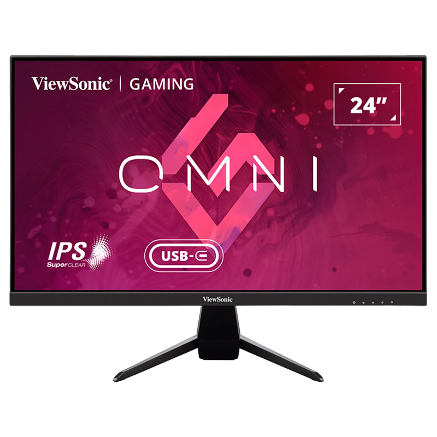 ViewSonic 23.6 75 Hz LCD Monitor, Black (VX2467U)