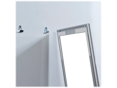 Azar Dry-Erase Whiteboard, Aluminum Frame, 30" x 24" (300229)