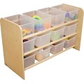 Wood Designs™ See-All Storage Units; 12 Translucent Trays