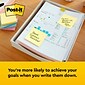 Post-it Sticky Notes, 3 x 3 in., 12 Pads, 100 Sheets/Pad, Canary Yellow, The Original Post-it Note