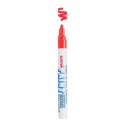 uni PAINT PX-20 Oil-Based Marker, Medium Tip, Red (63602)