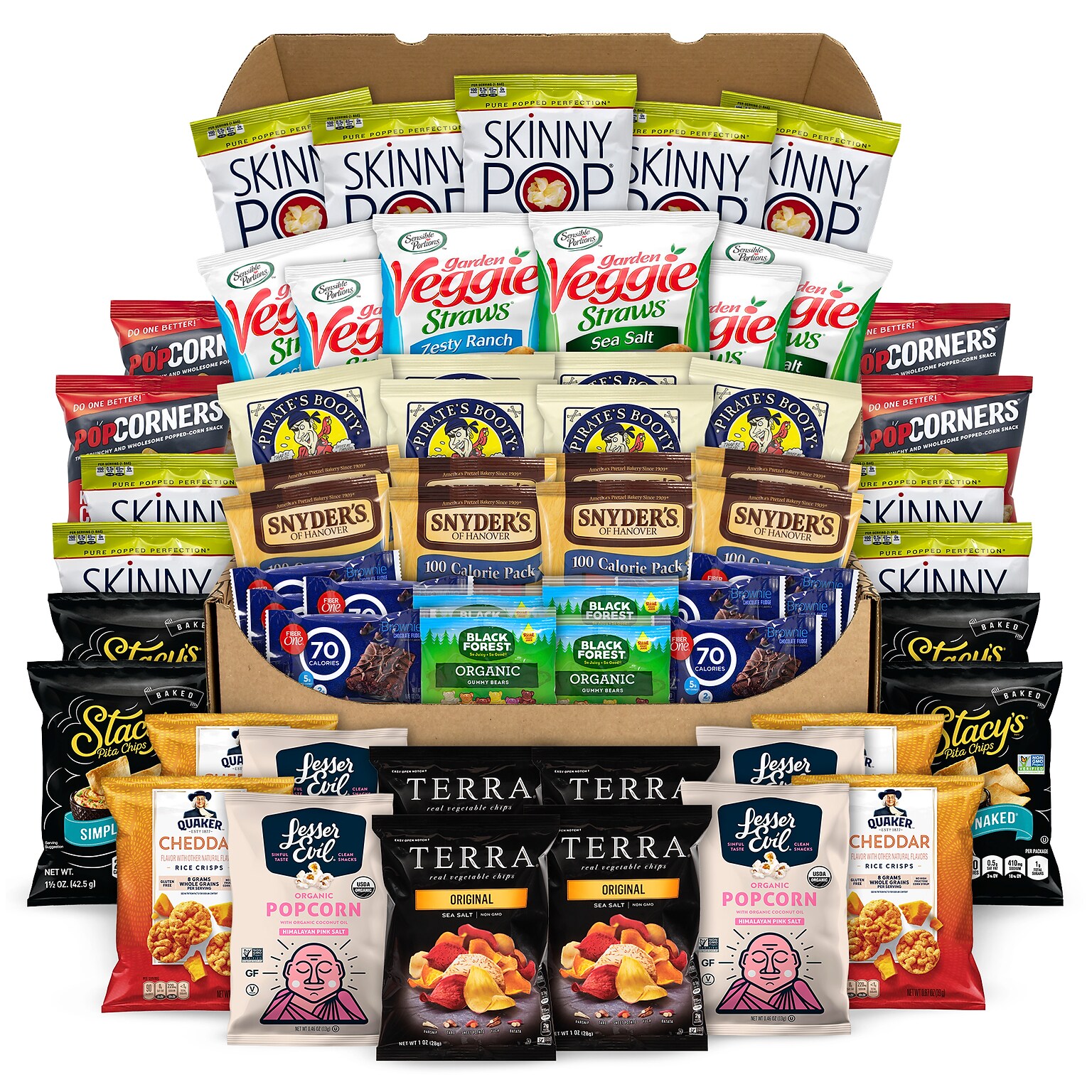 Break Box Pros Snack Mix, Variety Pack, 61/Box (700-00025)