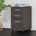 Bush Business Furniture Studio C 3-Drawer Mobile Vertical File Cabinet, Letter/Legal Size, Lockable,