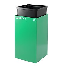 Alpine Industries 29-Gallon Indoor Compost Bin, Green (ALP4450-KIT-GRN-M-COM)