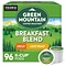 Green Mountain Breakfast Blend Decaf Coffee Keurig® K-Cup® Pods, Light Roast, 96/Carton (7522)