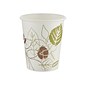 Dixie Pathways Poly Paper Hot Cups, 10 oz., White, 1000/Carton (2340PATH)
