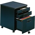 Studio RTA® 3-Drawer Vertical Mobile File Cabinet; Black