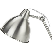 Monarch Specialties Inc. Incandescent Table Lamp, Nickel (I 9659)